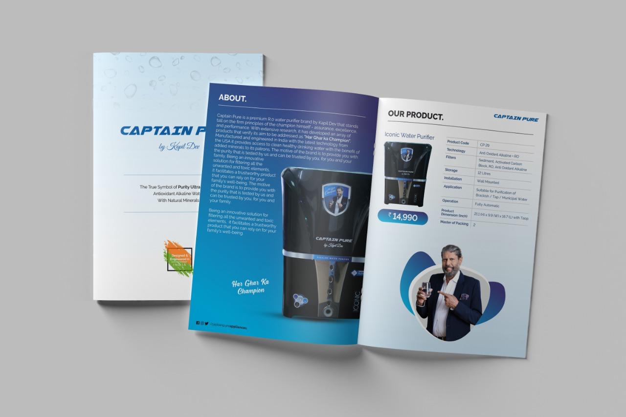 Captain Pure product brochure